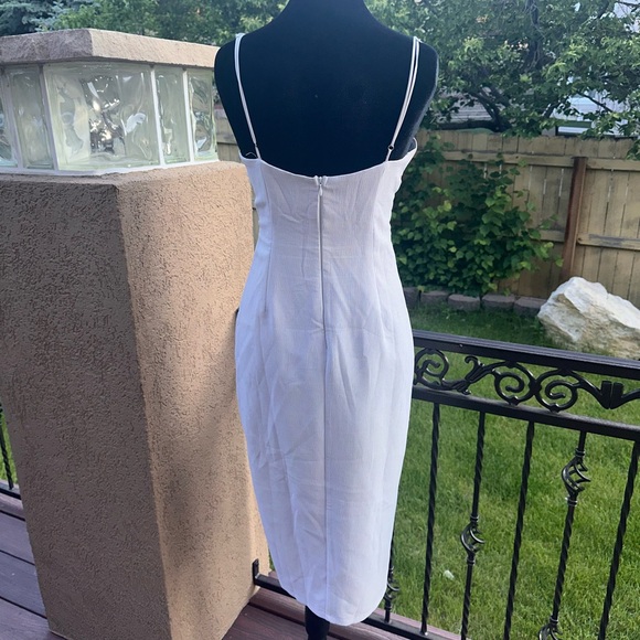 Hello Molly~Here comes the sun~Light Blue Midi Dress - Picture 4 of 6